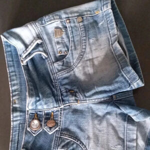 Emporio Brazilian  designer denim woman short size 36